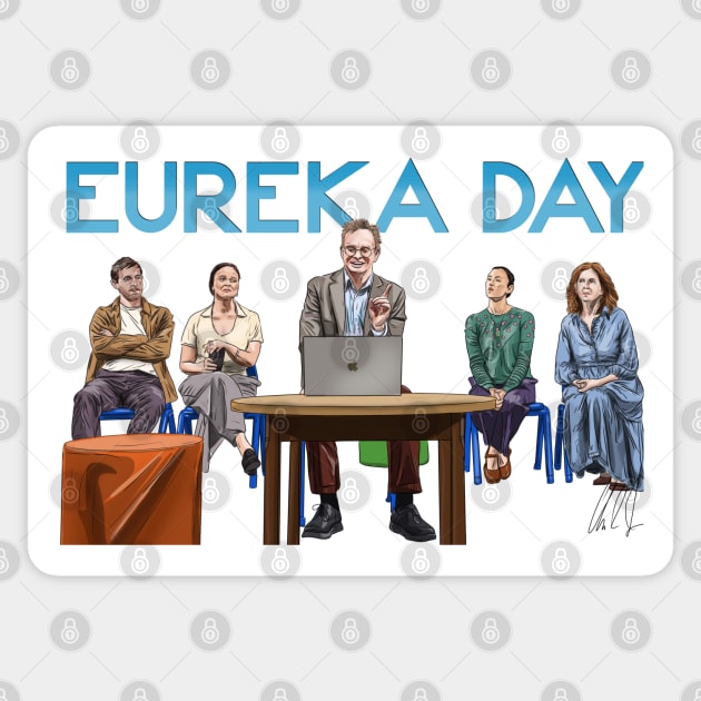Eureka Day! Sticker by 51Deesigns